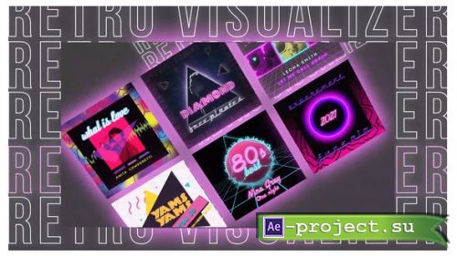 Videohive - Retro Music Visualizer Instagram - 29717361 - Project for After Effects