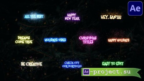 Videohive - Christmas Magic Titles | After Effects - 29724252 - Project for After Effects