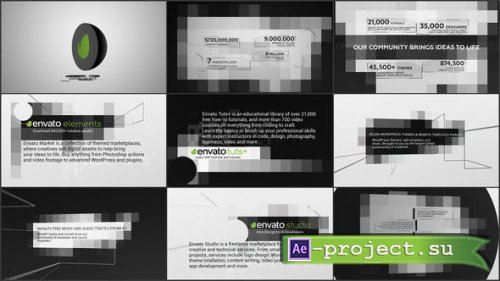 Videohive - BIO | Statistics Report - 23834807 - Project for After Effects