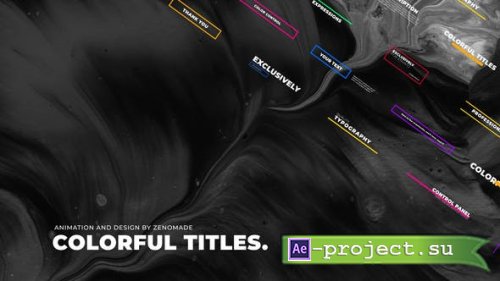 Videohive - Colorful Titles - 29715213 - Project for After Effects