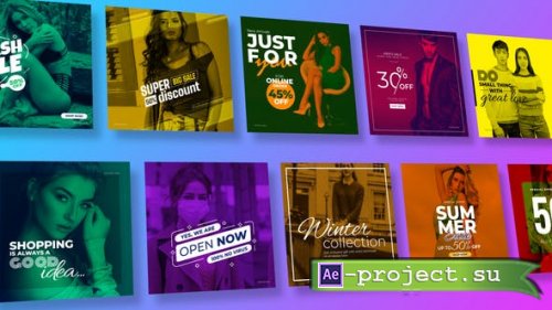 Videohive - Fashion Promotion Social Post - 29700714 - Project for After Effects