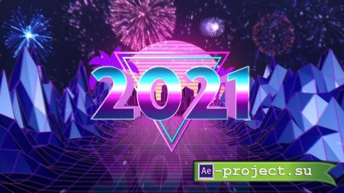 Videohive - New Year Countdown - Retro Style - 29734009 - Project for After Effects