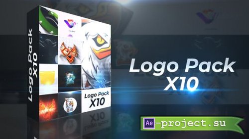Videohive - Logo Reveal Pack X10 - 28857574 - Project for After Effects