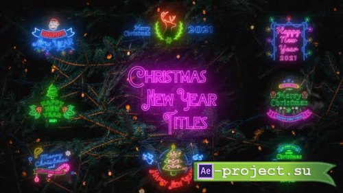 Videohive - Christmas & New Year Titles - 29677771 - Project for After Effects