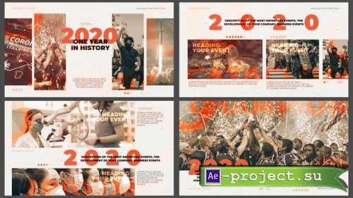 Videohive - One Year in History - Timeline of Events - 29794359 - Project for After Effects