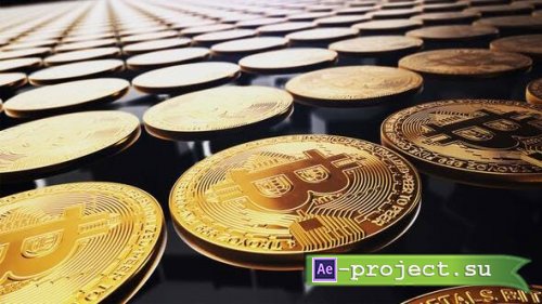 Videohive - Bitcoin logo reveal - 29668725 - Project for After Effects