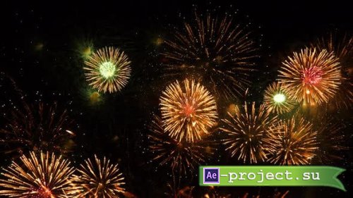 Videohive - Fireworks on Sky Celebration - 29041177 - Stock Footage