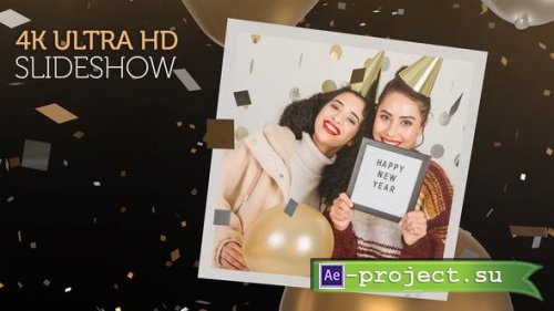 Videohive - Happy New Year (4K slideshow) - 29809152 - Project for After Effects