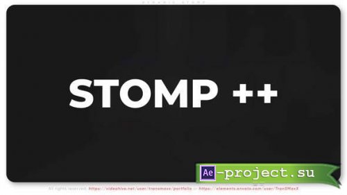 Videohive - Dynamic Stomp ++  - 29816185 - Project for After Effects