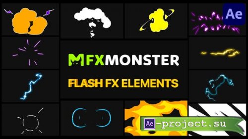 Videohive - Cartoon Flash FX | After Effects - 29810109 - After Effects Project & Script