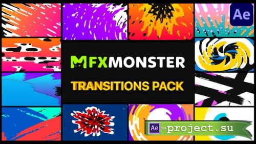Videohive - Handy Colorful Transitions | After Effects - 29826233 - After Effects Project & Script