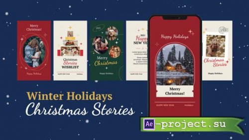 Videohive - Winter Holidays Christmas Stories - 29835825 - Project for After Effects