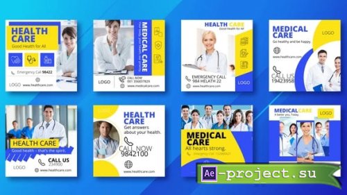 Videohive - Medical Health Promo Instagram Post V26 - 29812625 - Project for After Effects