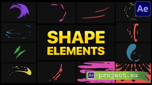 Videohive - Shape Elements | After Effects - 29855807 - After Effects Project & Script