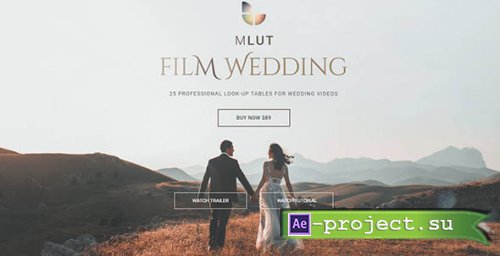 MLUT FILM WEDDING - 25 PROFESSIONAL LUT PACK