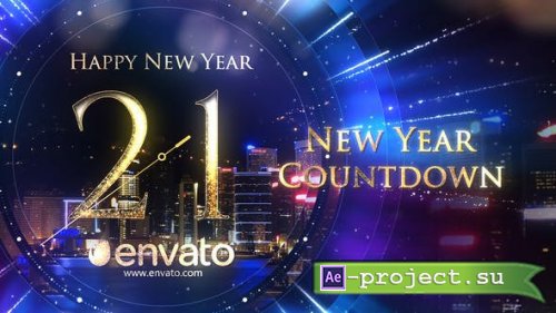 Videohive - New Year Countdown - 29654005 - Project for After Effects