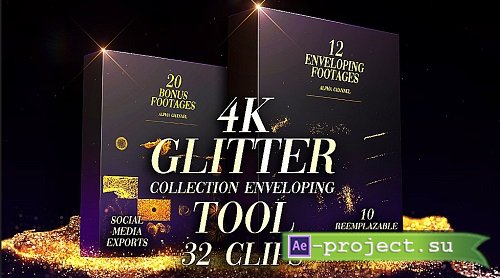 Glitter Particles Collection Tool 892253 - Project for After Effects