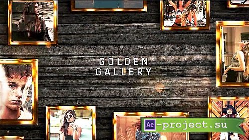 Golden Frames 805623 - Project for After Effects