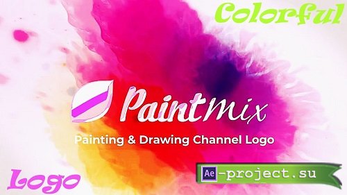 Colorful Paint Logo Reveal 877177 - Project for After Effects