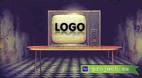 Old TV Logo Intro 863157 - Project for After Effects