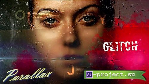 Glitch Parallax Slideshow 867508 - Project for After Effects