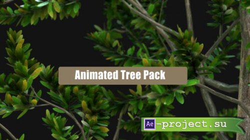 Videohive - Animated Tree Pack - 28600653 - Project for After Effects