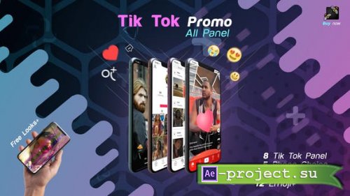 Videohive - Tik Tok Promo - 25936699 - Project for After Effects