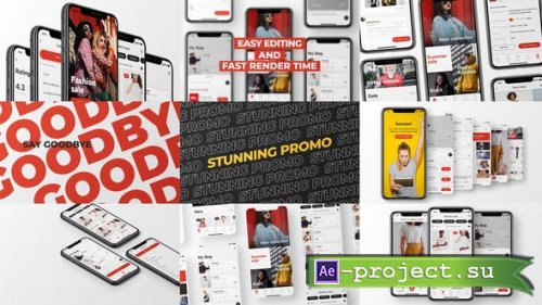 Videohive - Stunning App Promo - 25701281 - Project for After Effects