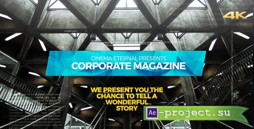 Videohive - Cinematic Corporate Magazine - 20998915 - Project for After Effects