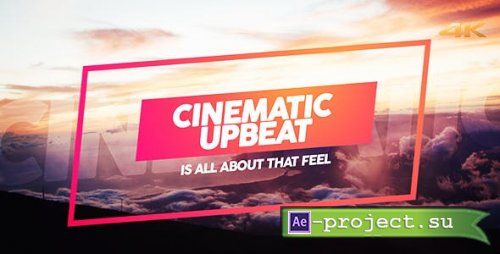 Videohive - Cinematic Upbeat Slideshow - 20647002 - Project for After Effects