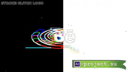 Videohive - Stroke Glitch Logo Reveal - 29920765 - Project for After Effects