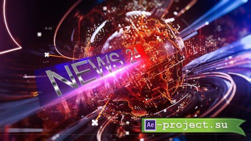 Videohive - NEWS_24 - 21609397 - Project for After Effects