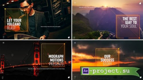 Videohive - Minimal Slideshow - 23496064 - Project for After Effects