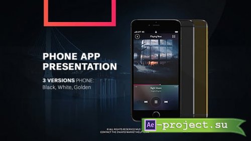 Videohive - Phone App Presentation - 20695774 - Project for After Effects