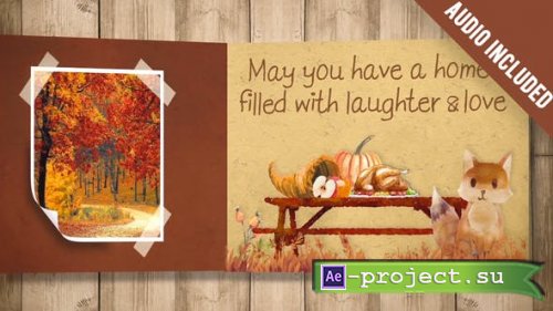 Videohive - Thanksgiving Carrousel - 20862431 - Project for After Effects