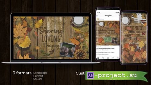 Videohive - Thanksgiving Opener - 28858337 - Project for After Effects
