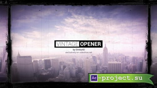 Videohive - Vintage Opener - 10877472 - Project for After Effects