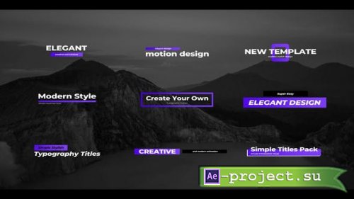 Videohive - Simple Creative Titles - 29742380 - Project for After Effects