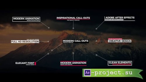 Videohive - Modern Call Outs - 29733806 - Project for After Effects