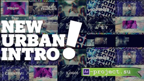 Videohive - New Urban Style Intro/Opener - 29947472 - Project for After Effects
