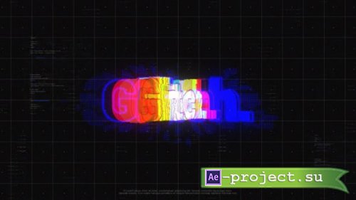 Videohive - Glitch Cyberpunk Logo - 24833904 - Project for After Effects