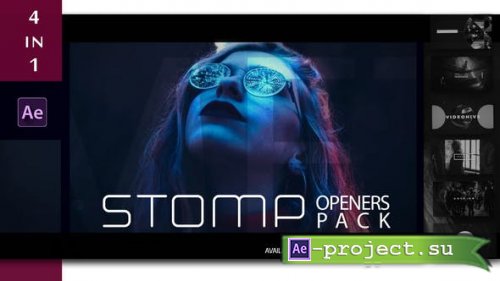 Videohive - Stomp Openers Pack - 26056130 - Project for After Effects