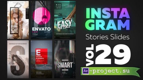 Videohive - Instagram Stories Slides Vol. 29 - 30006916 - Project for After Effects