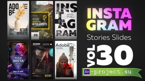 Videohive - Instagram Stories Slides Vol. 30 - 30005561 - Project for After Effects
