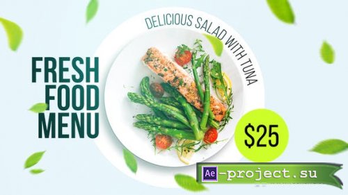 Videohive - Fresh Food Menu  Online Delivery - 30018109 - Project for After Effects
