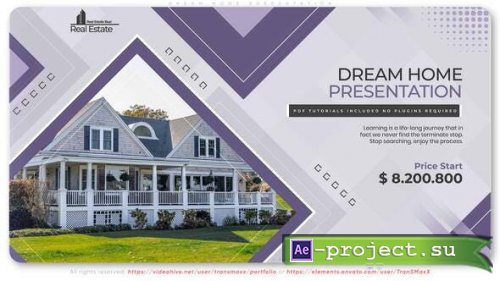 Videohive - Dream Home Presentation - 29988323 - Project for After Effects