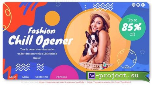 Videohive - Fashion Chill Opener - 30005302 - Project for After Effects