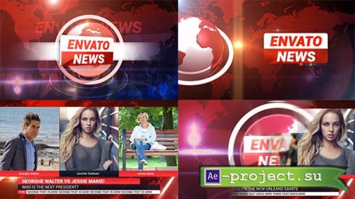 Videohive - News Broadcast Package - 18650539 - Project for After Effects