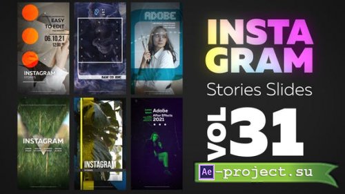 Videohive - Instagram Stories Slides Vol. 31 - 30048800 - Project for After Effects