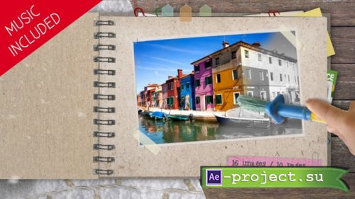 Videohive - Kids Color the Photo Album - 7167668 - Project for After Effects